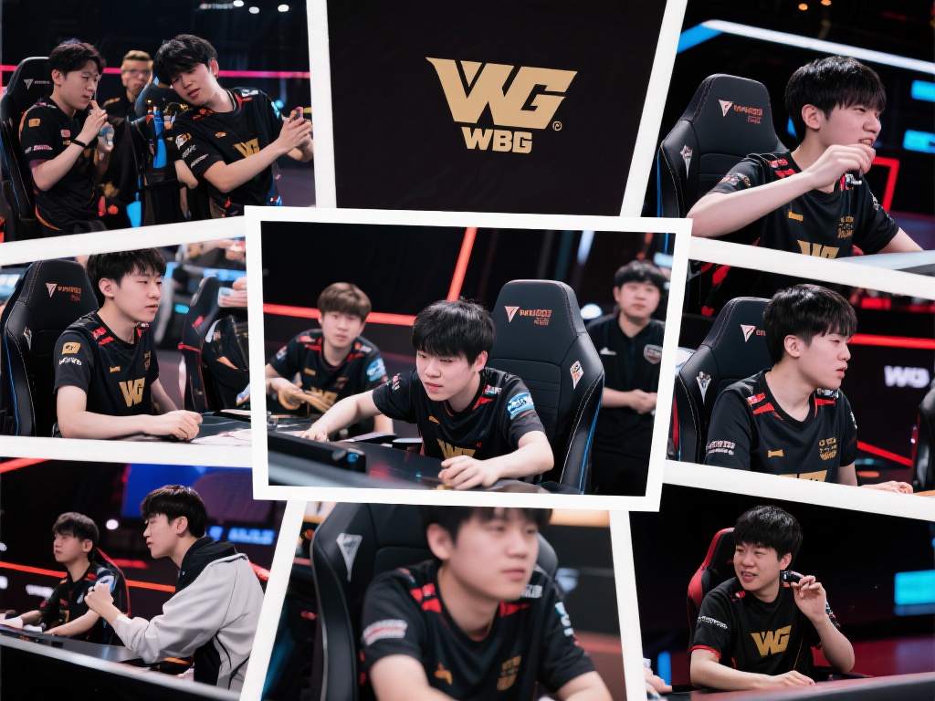 WBG电子竞技俱乐部赛场返图，引发热议