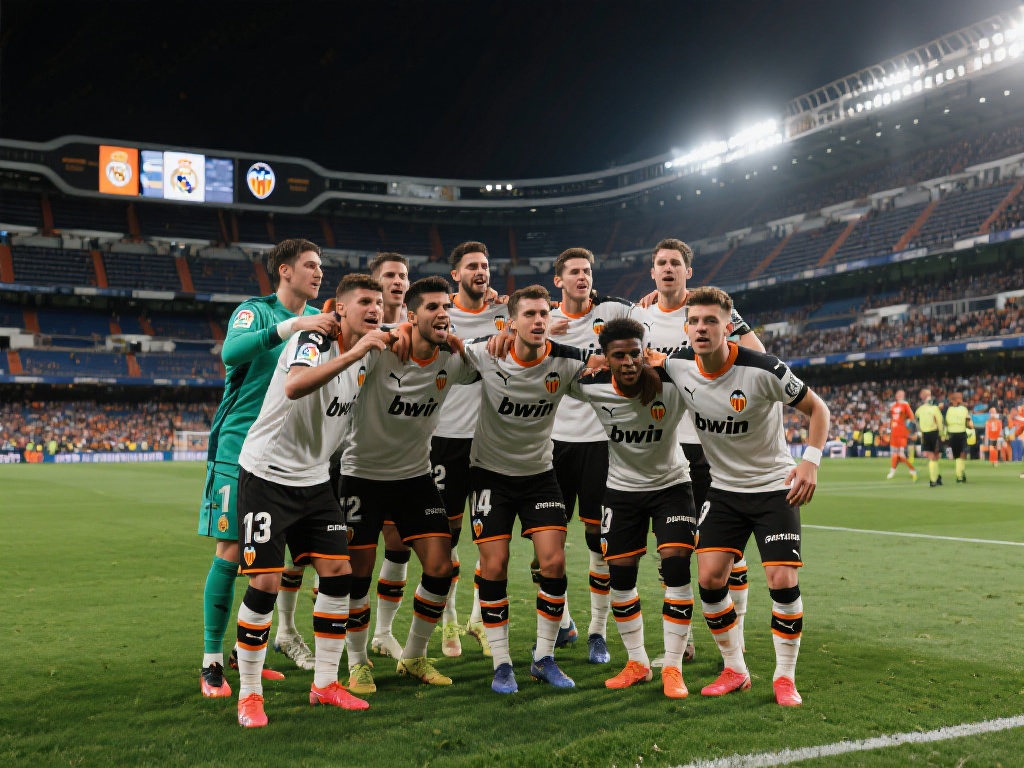 「17年后，瓦伦西亚在伯纳乌再次击败皇家马德里」