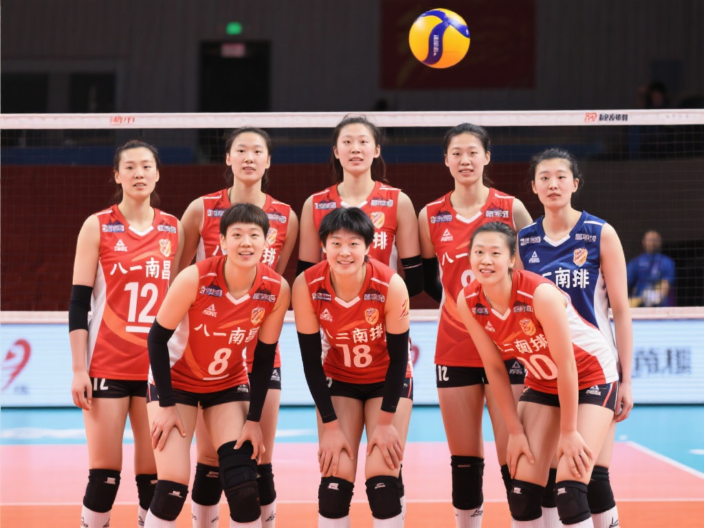 南昌八一女排队伍阵容